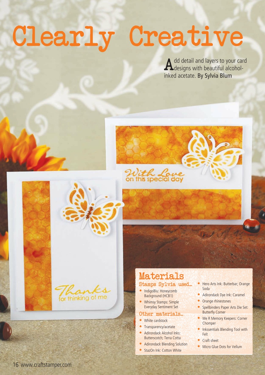 Craft Stamper Preview Pages