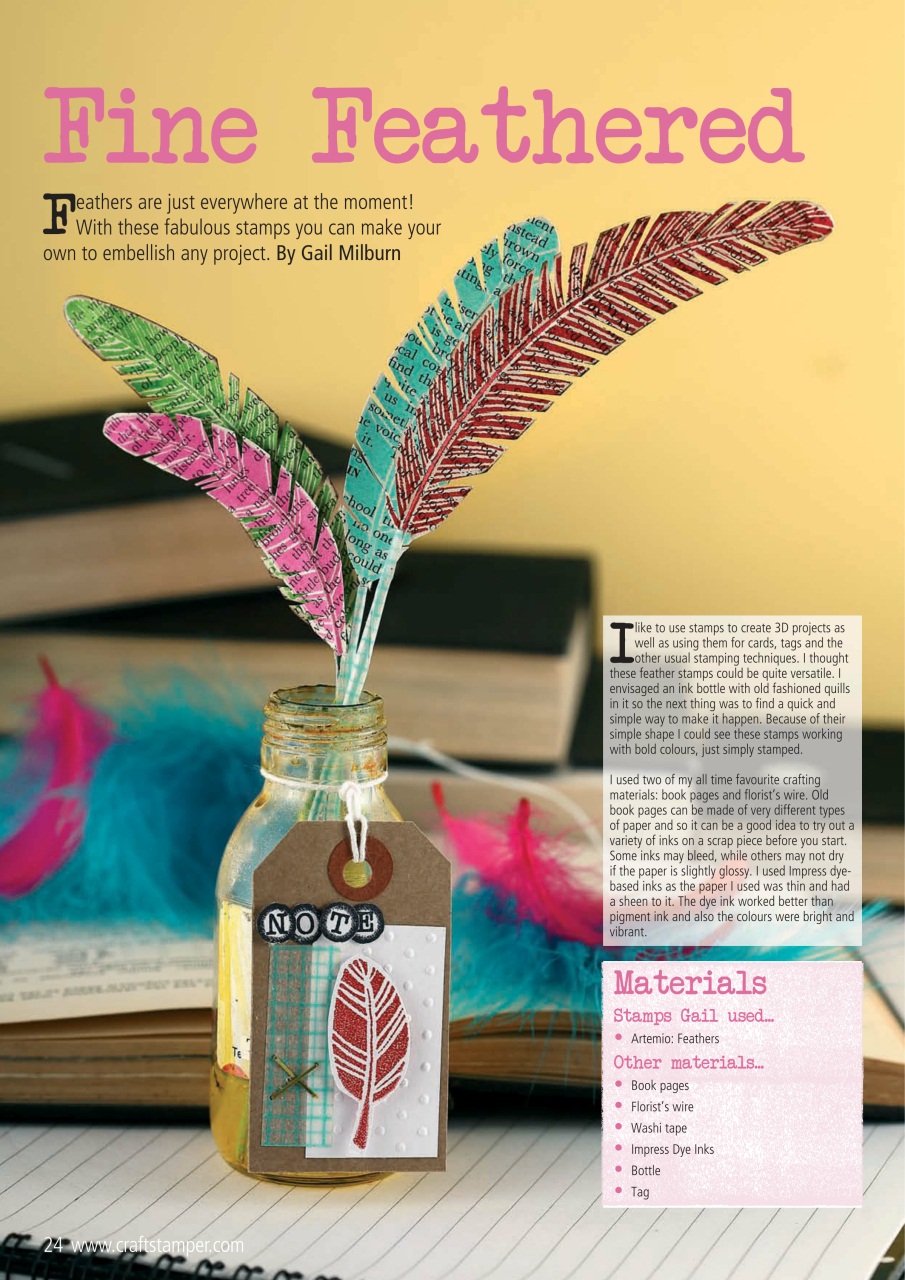 Craft Stamper Preview Pages