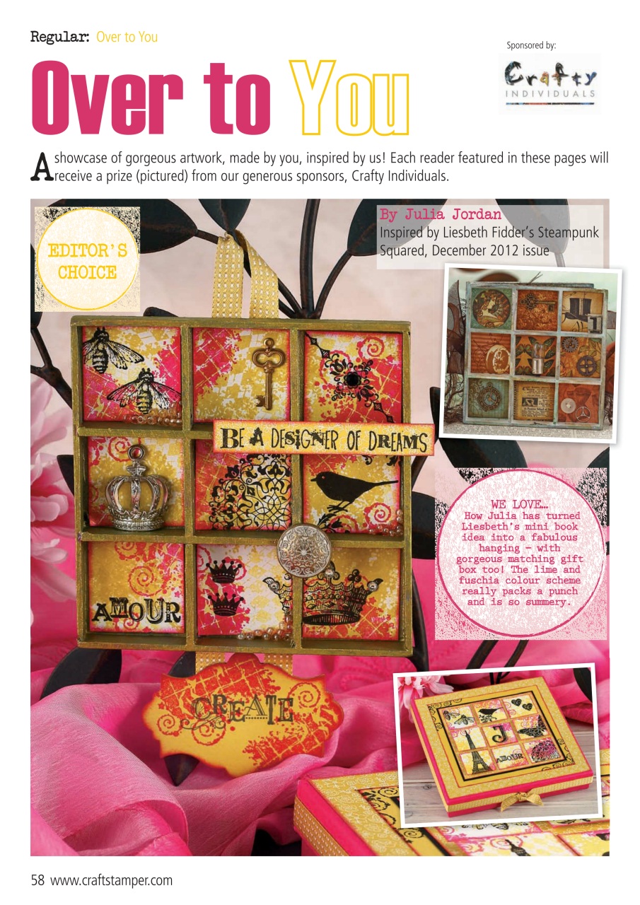 Craft Stamper Preview Pages