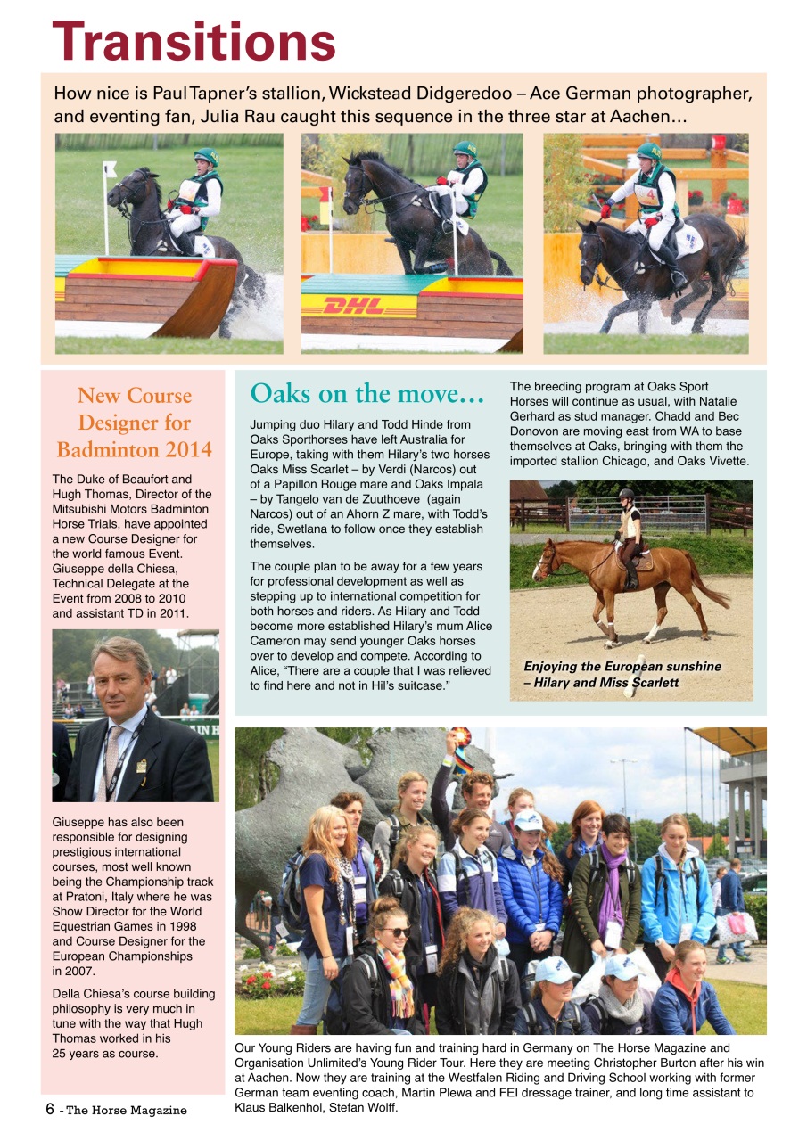 The Horse Magazine Preview Pages