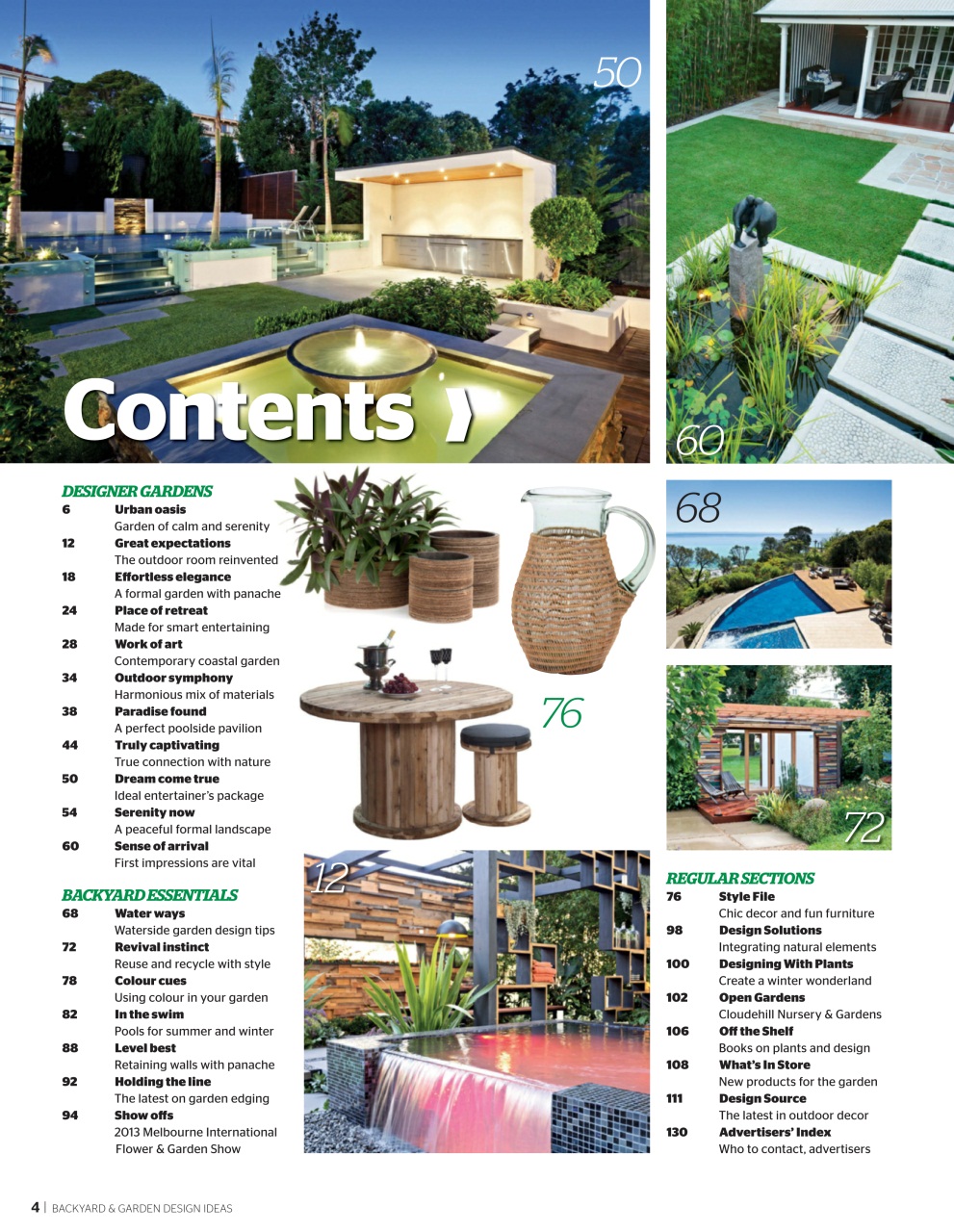 Backyard & Outdoor Living Preview Pages