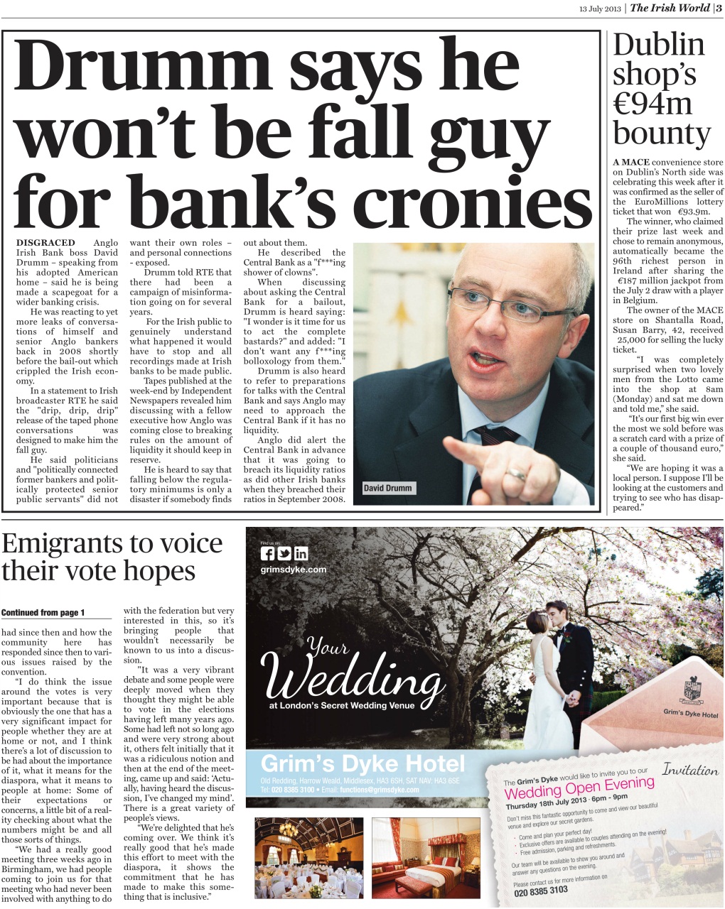 Irish World Preview Pages