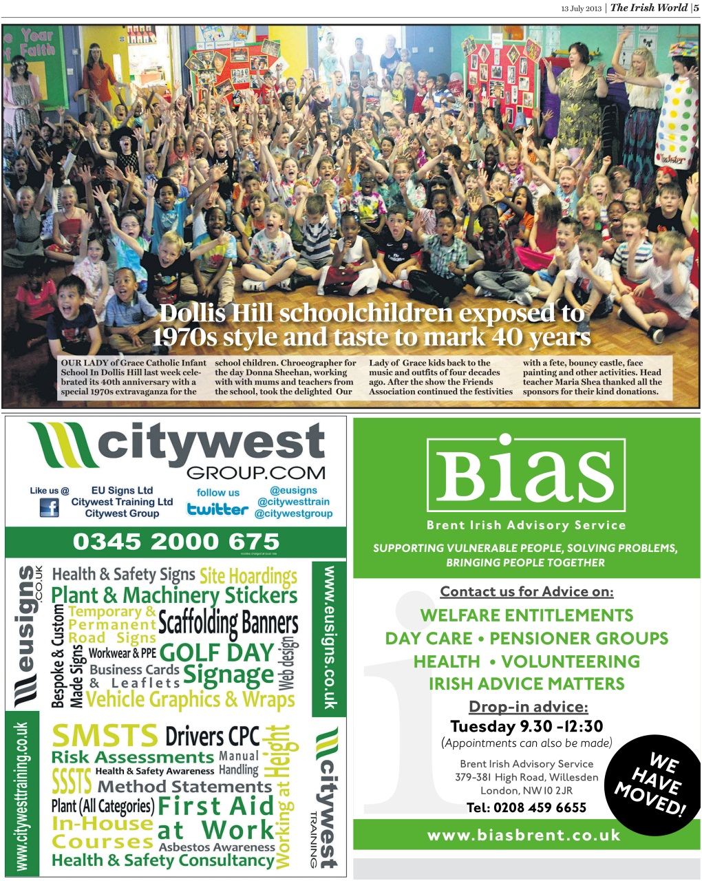 Irish World Preview Pages