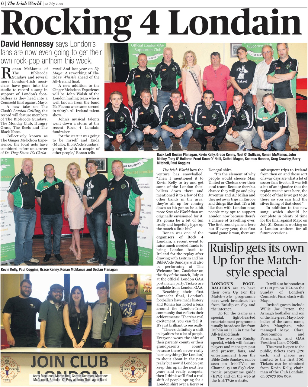 Irish World Preview Pages