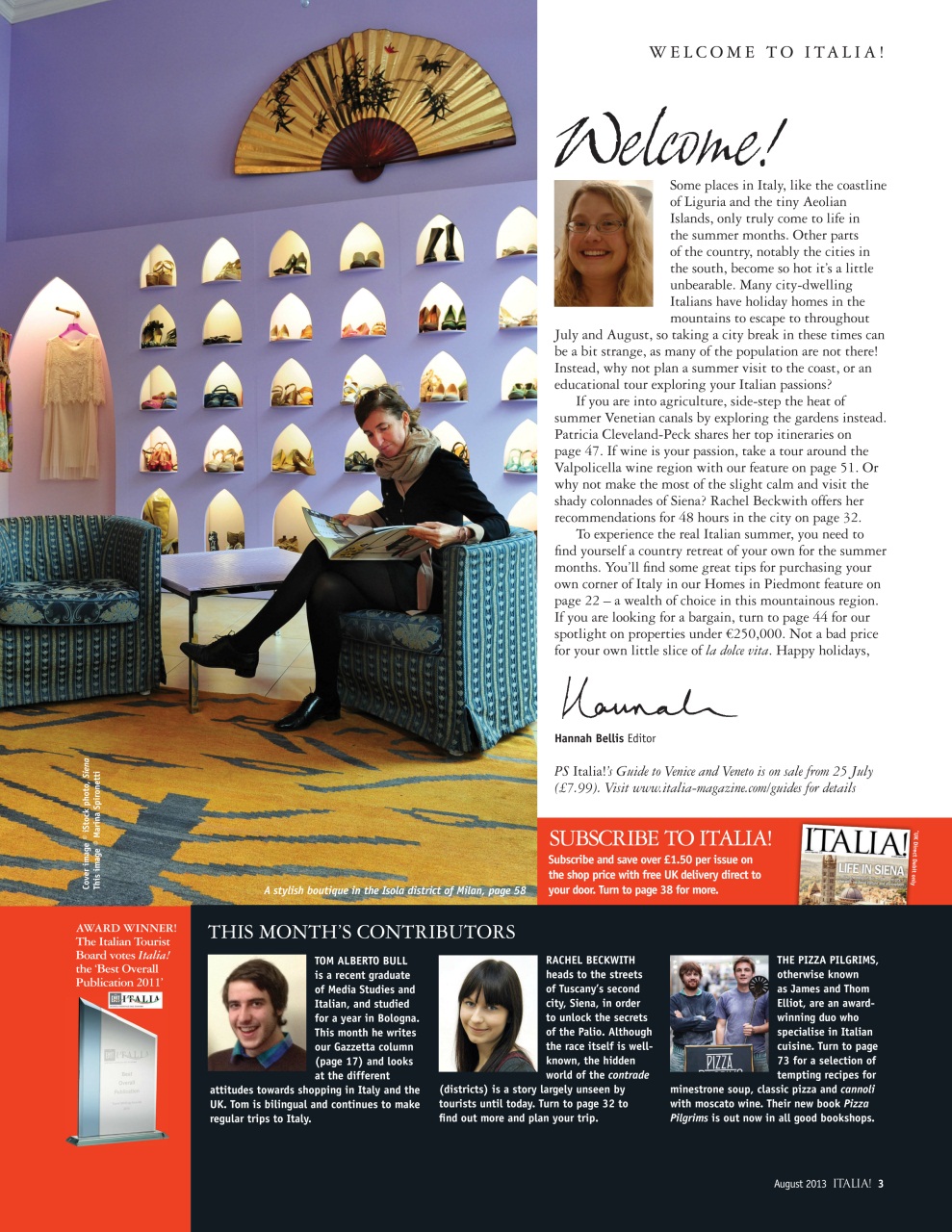 Italia! Preview Pages