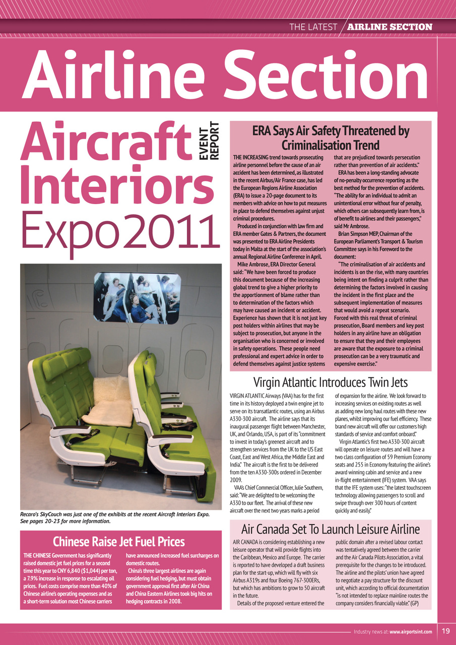 Airports International Preview Pages