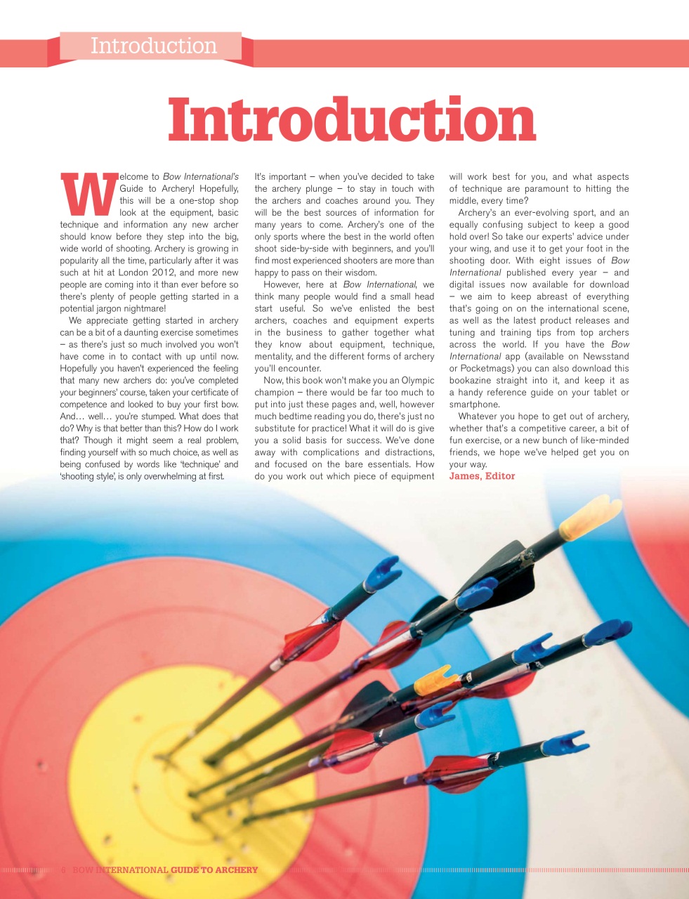 Bow International Preview Pages