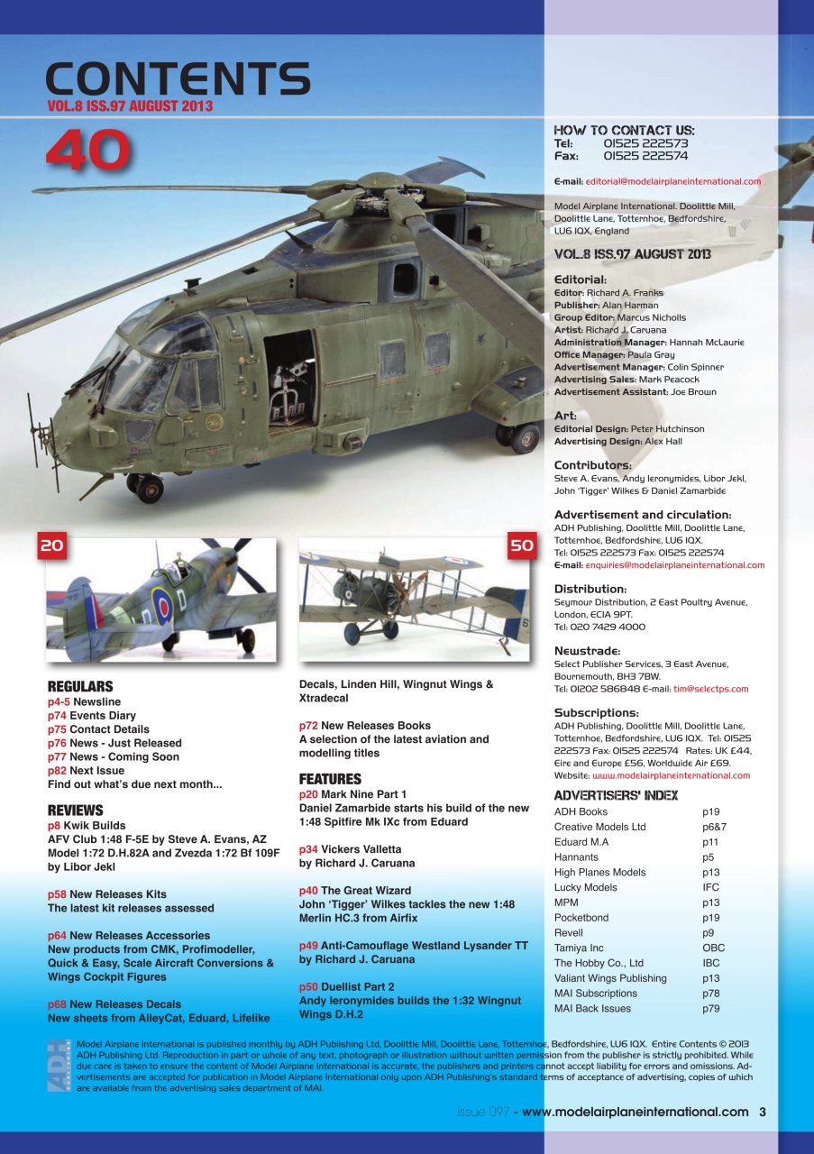 Model Airplane International Preview Pages