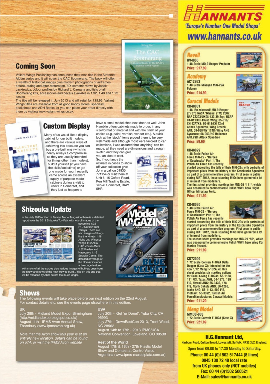 Model Airplane International Preview Pages