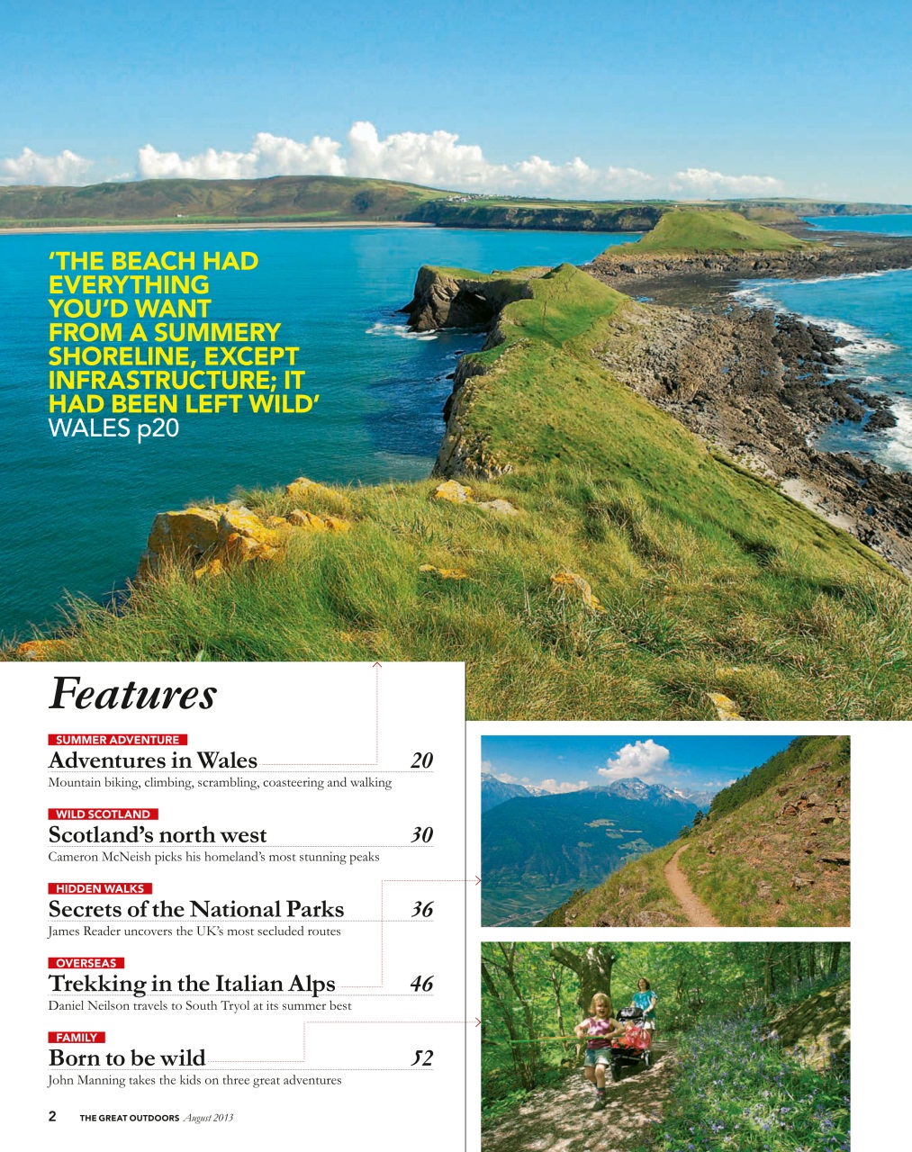 TGO - The Great Outdoors Magazine Preview Pages