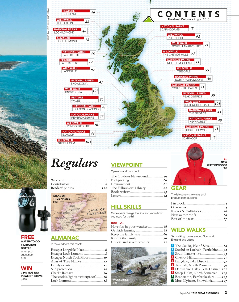TGO - The Great Outdoors Magazine Preview Pages