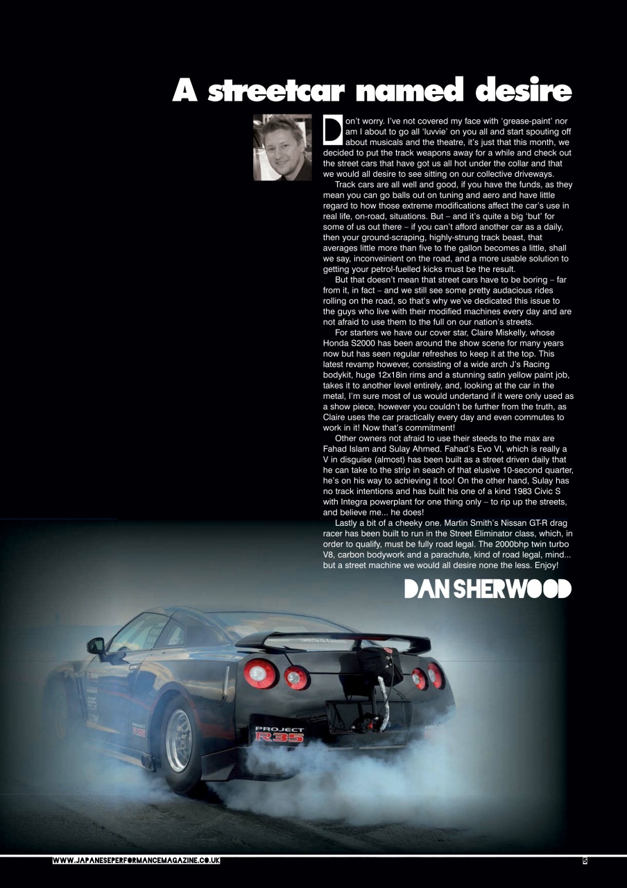 Japanese Performance Preview Pages