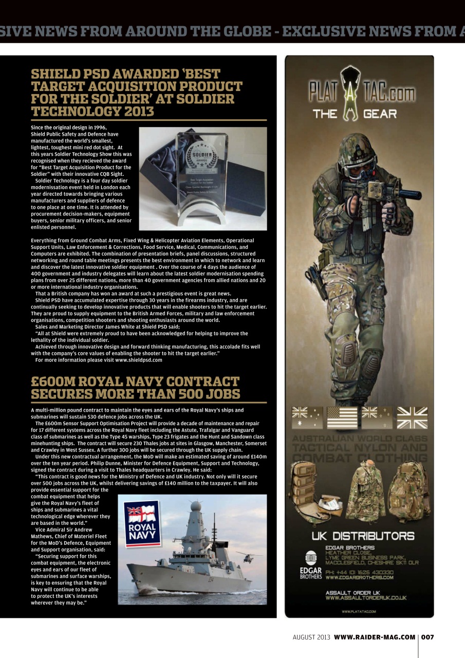 Raider Preview Pages