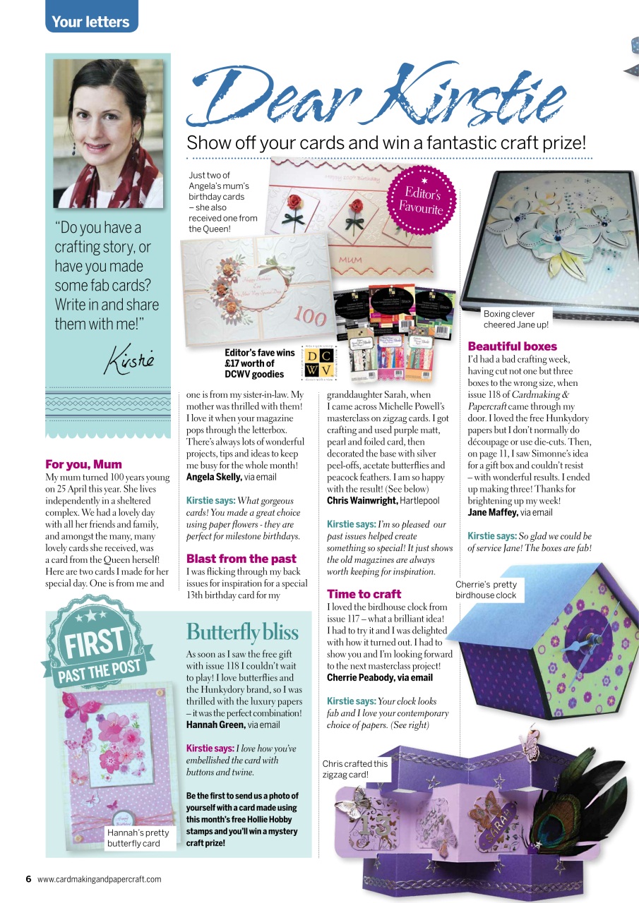 Cardmaking & Papercraft Preview Pages