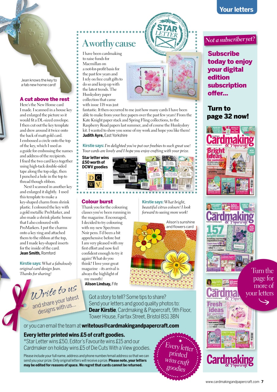 Cardmaking & Papercraft Preview Pages