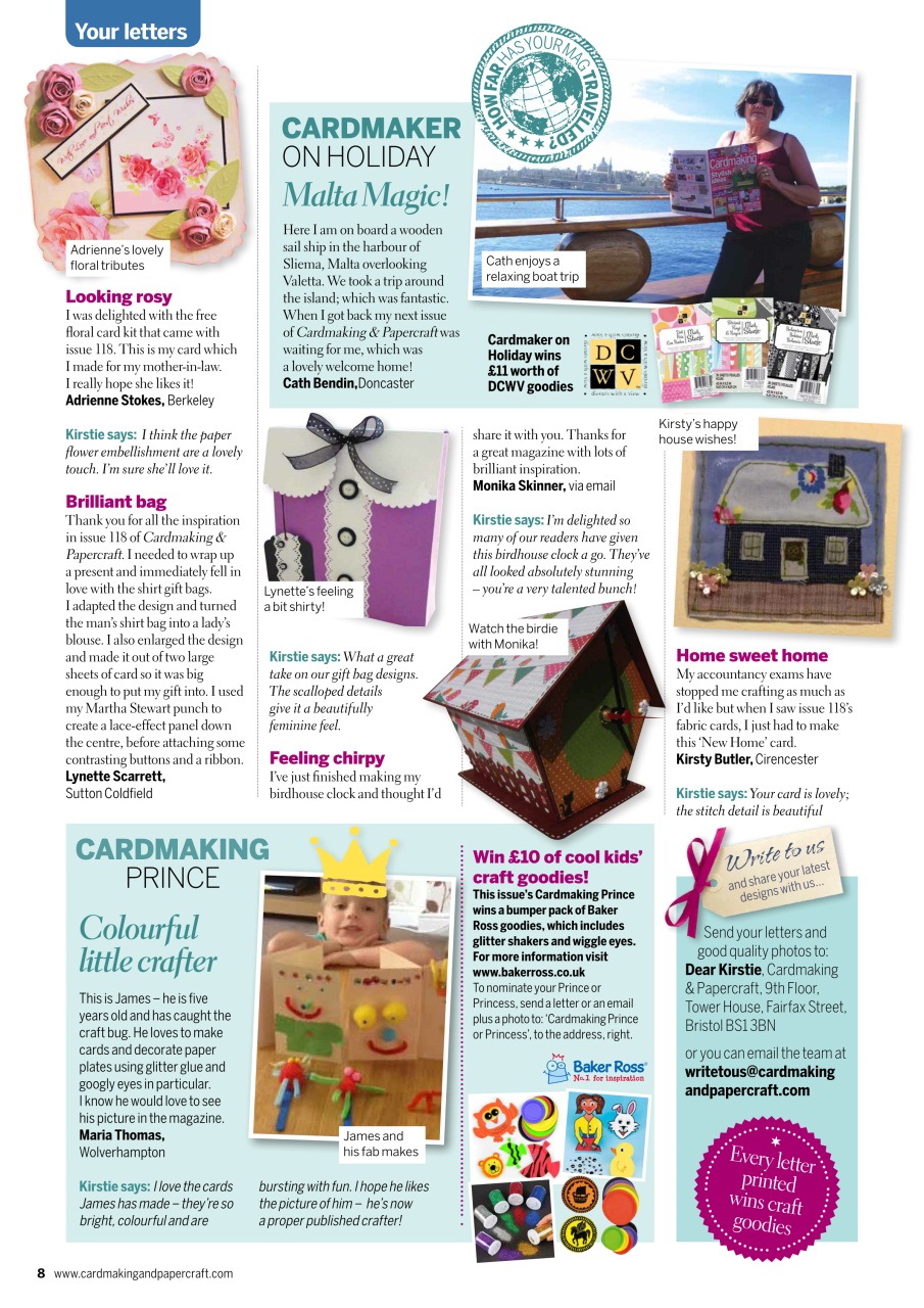 Cardmaking & Papercraft Preview Pages