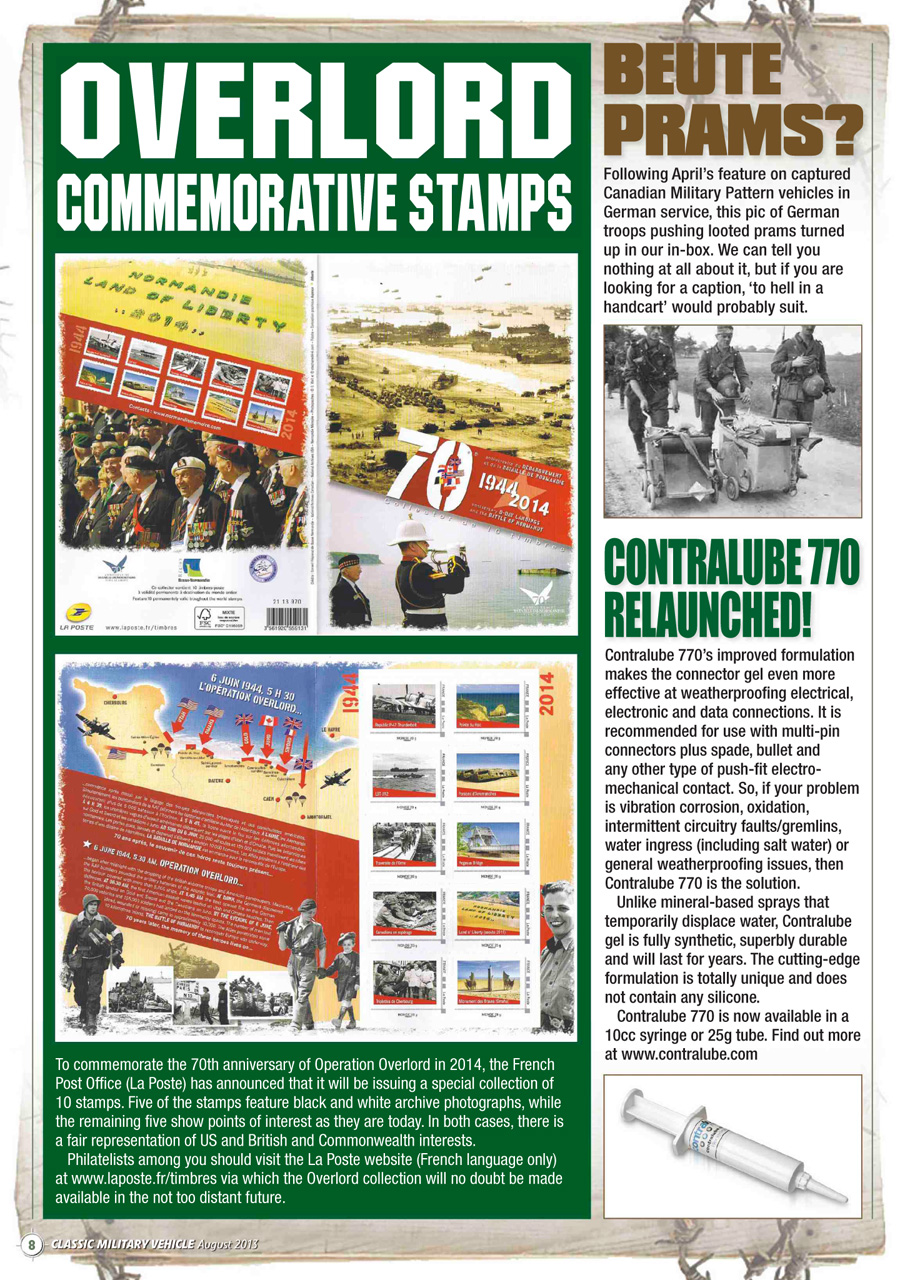 Classic Military Vehicle Preview Pages