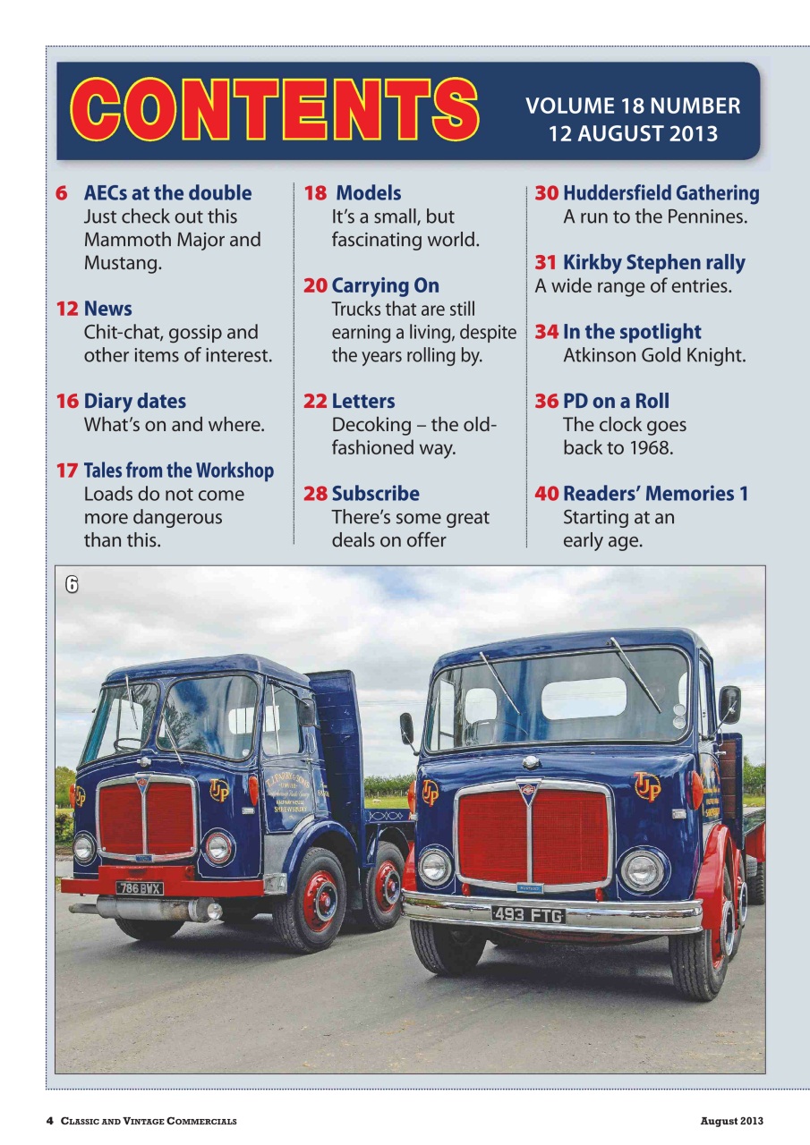 Classic & Vintage Commercials Preview Pages