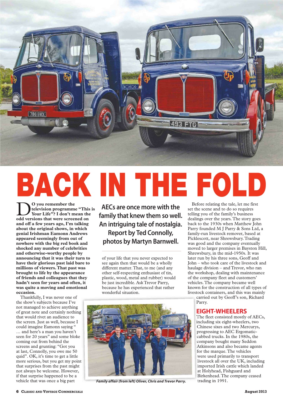 Classic & Vintage Commercials Preview Pages