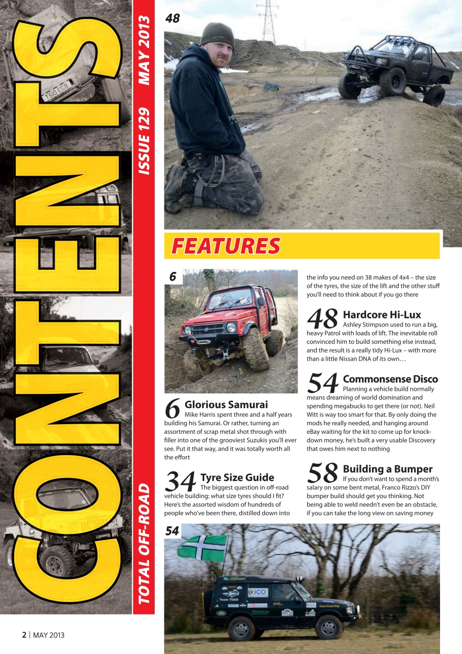 Overlander 4X4 Preview Pages
