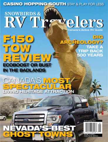 Snowbirds & RV Travelers issue August-September 2013