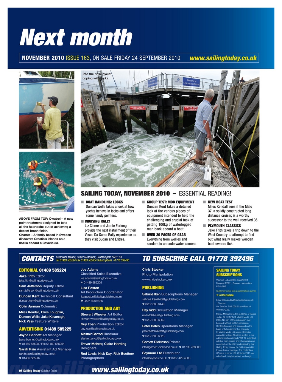 Sailing Today Preview Pages