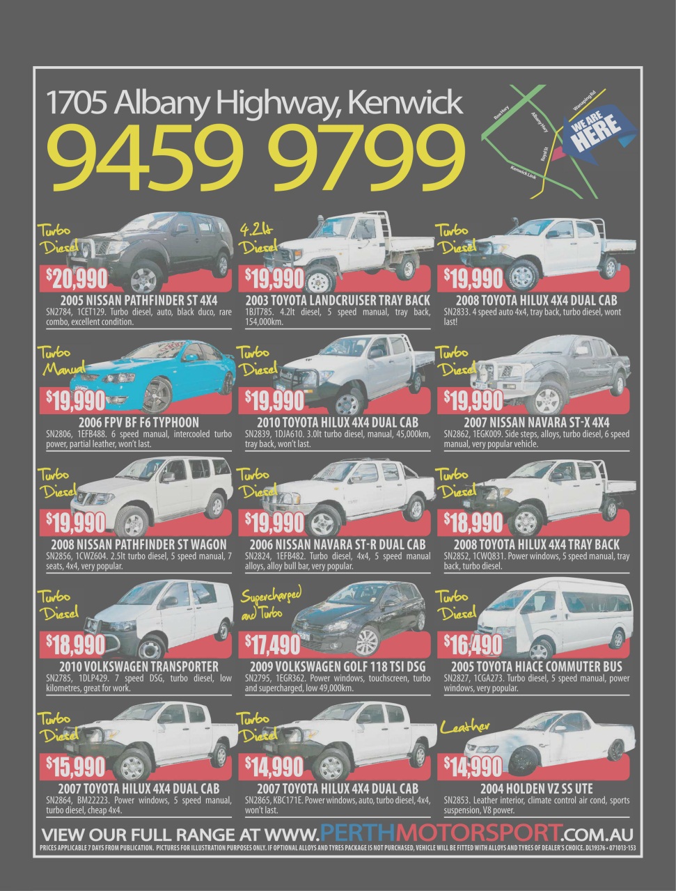 AutoTrader Preview Pages