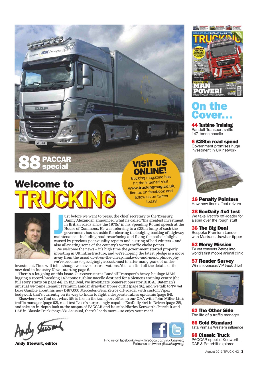 Trucking Magazine Preview Pages