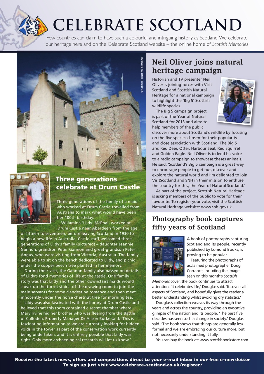 Scottish Memories Preview Pages