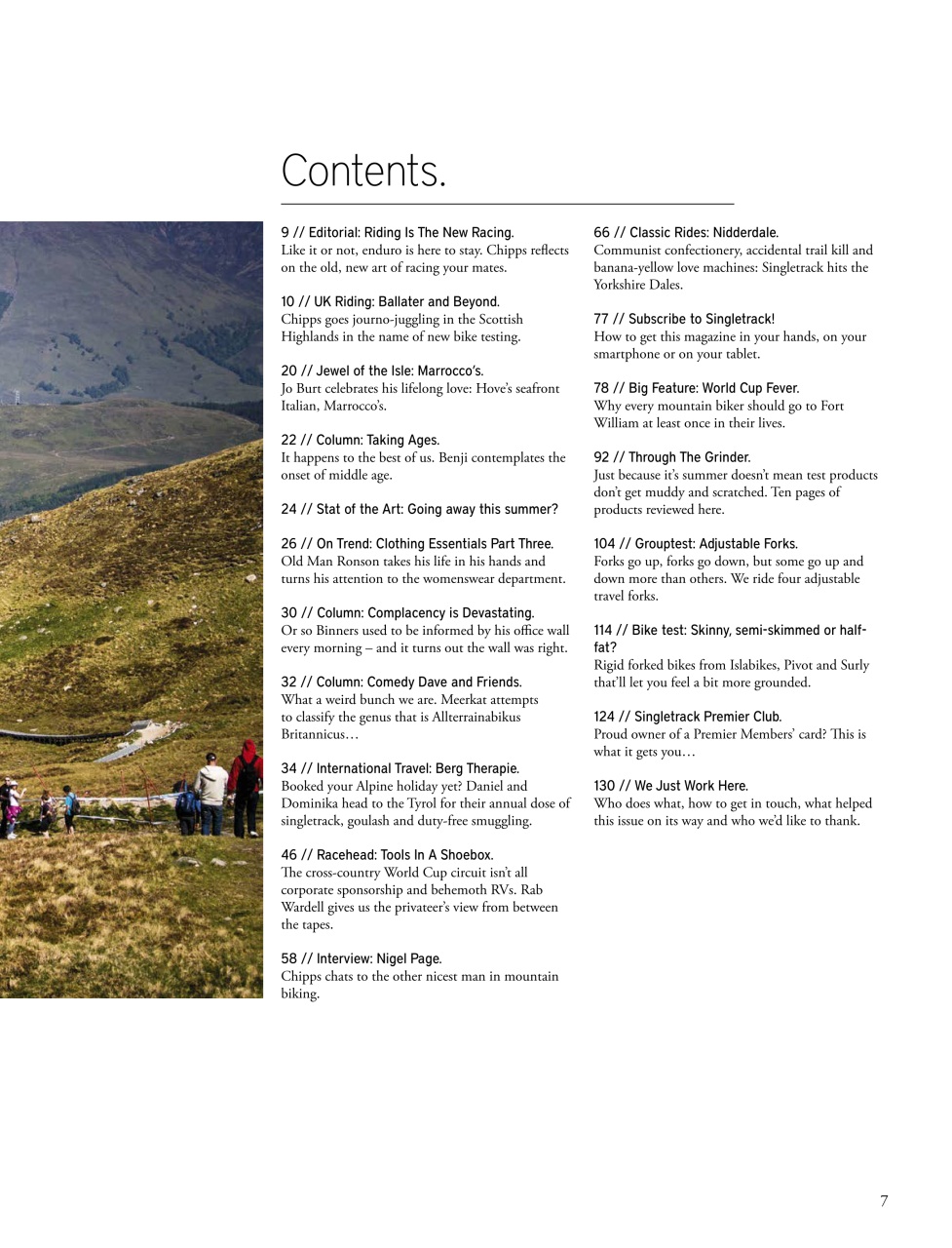 Singletrack Preview Pages