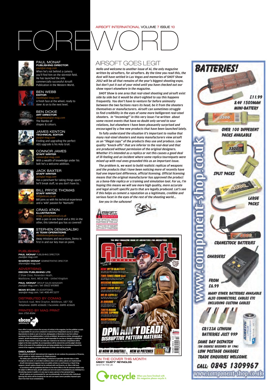 Airsoft International Preview Pages