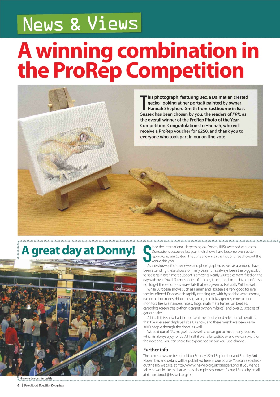 Practical Reptile Keeping Preview Pages