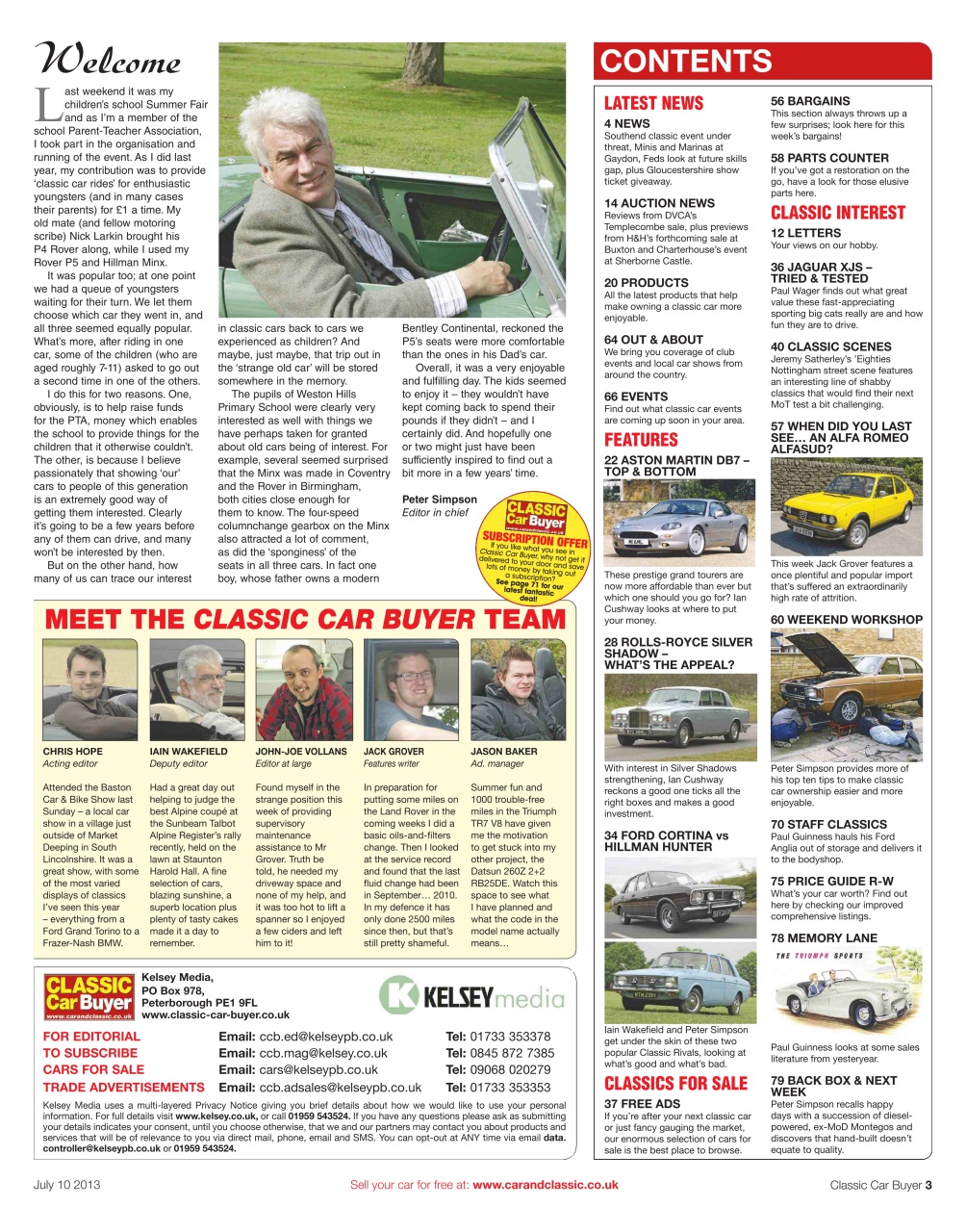 Classic Car Buyer Preview Pages