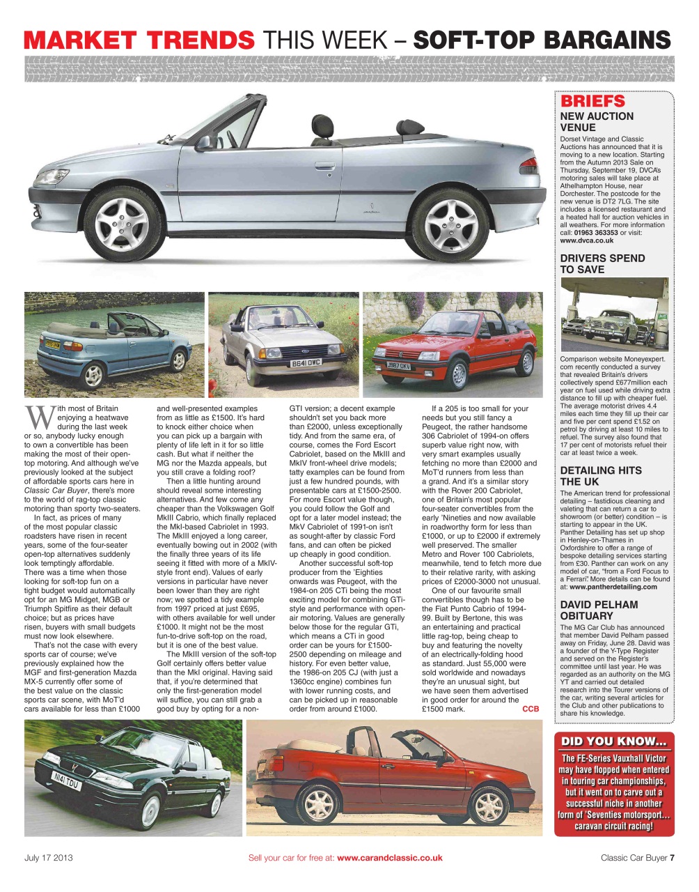 Classic Car Buyer Preview Pages