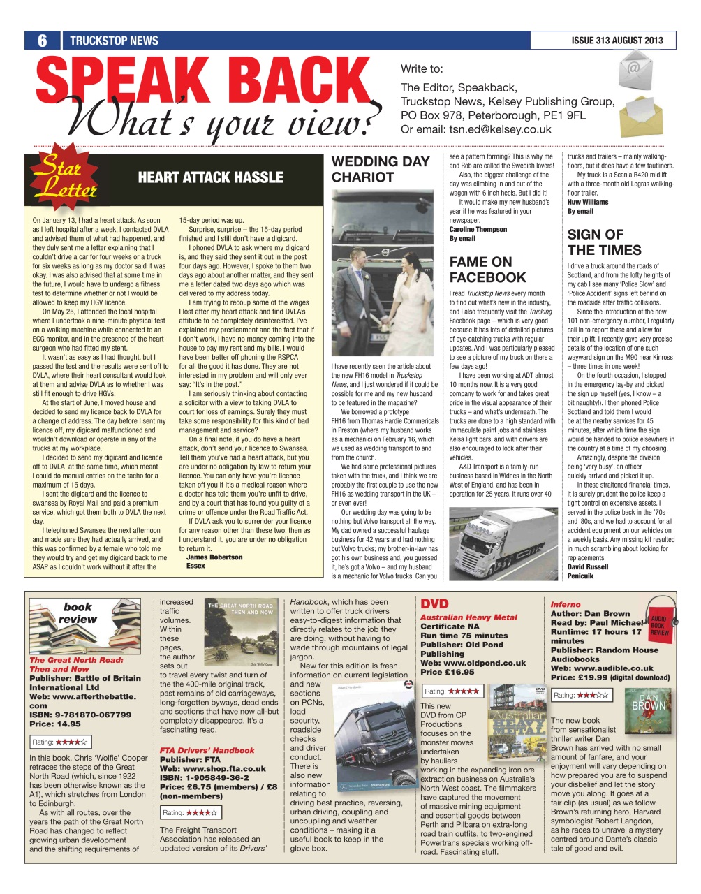 Truckstop News Preview Pages