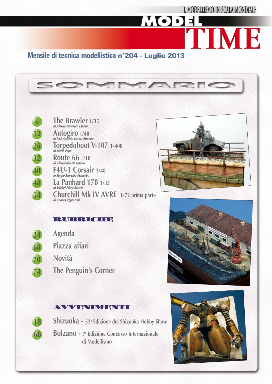 Model Time Preview Pages