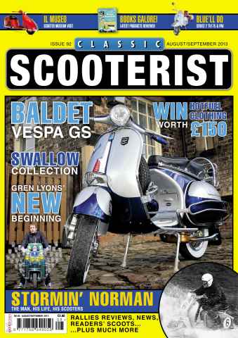 Classic Scooterist issue Aug-Sep 2013