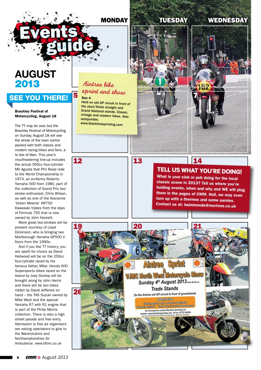 Classic Motorcycle Mechanics Preview Pages