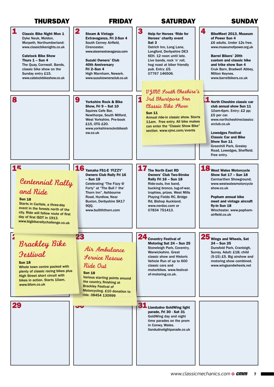 Classic Motorcycle Mechanics Preview Pages