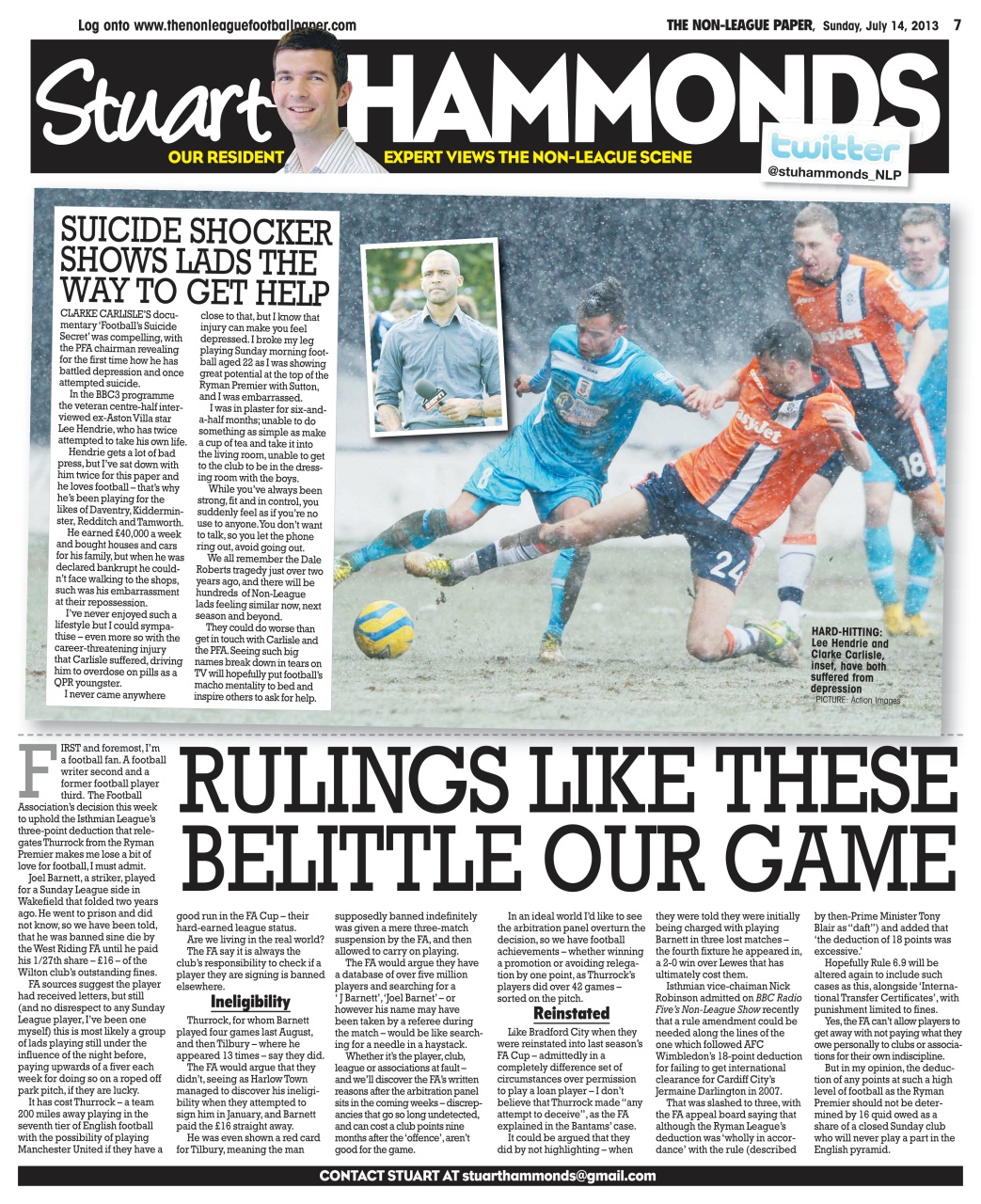 The Non-League Football Paper Preview Pages