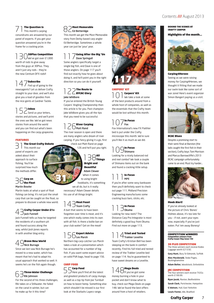 Crafty Carper Preview Pages