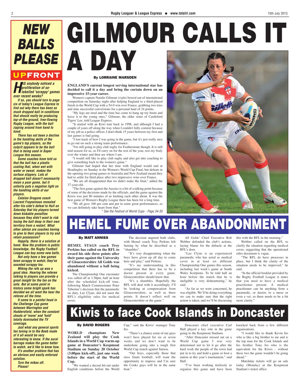 League Express Preview Pages