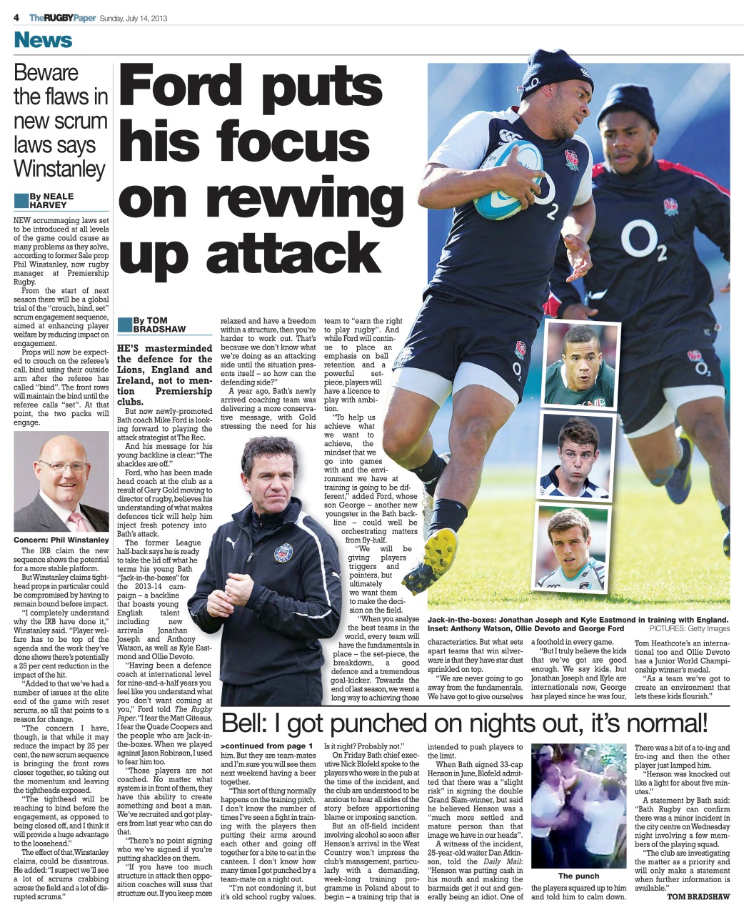 The Rugby Paper Preview Pages