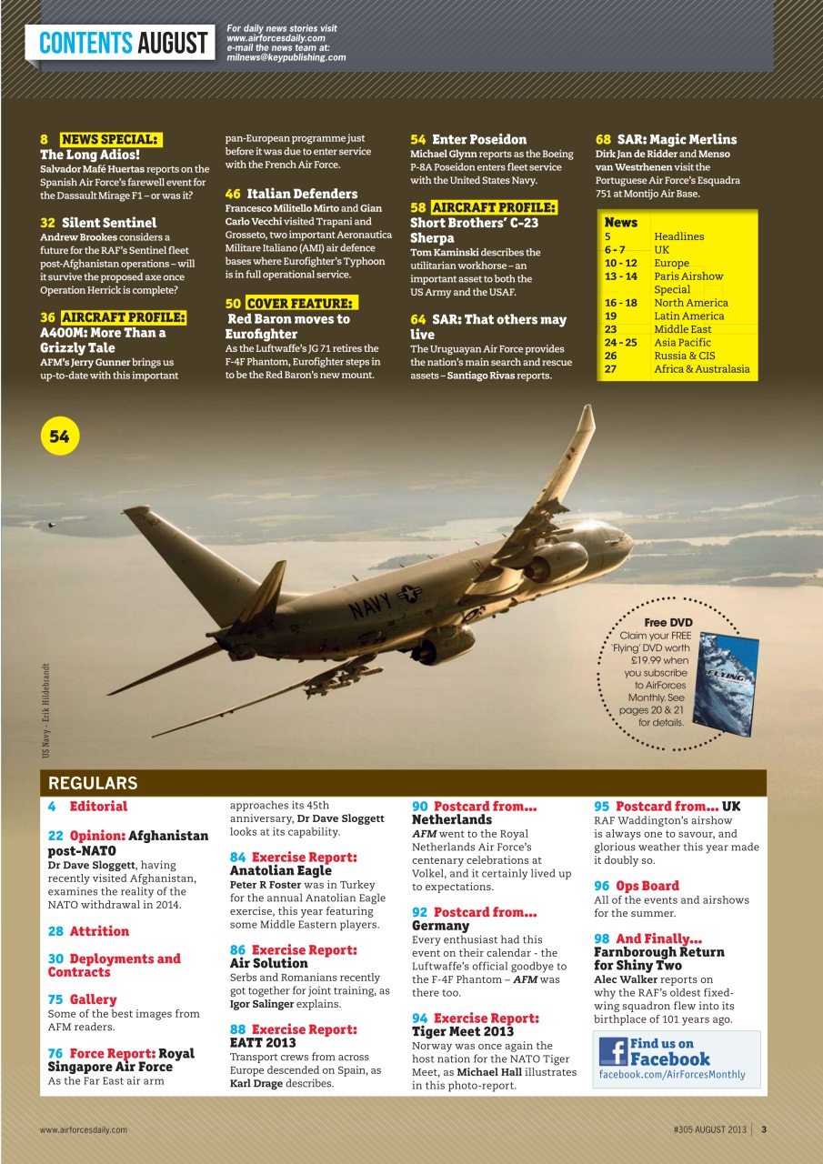 AirForces Monthly Preview Pages