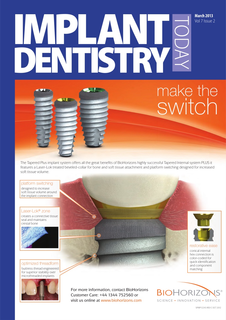 IDT – Implant Dentistry Today Preview Pages