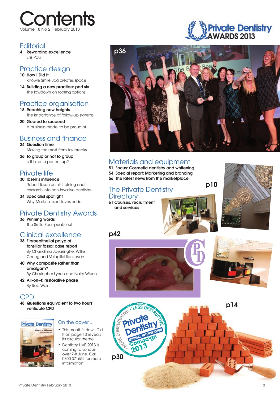 Private Dentistry Preview Pages