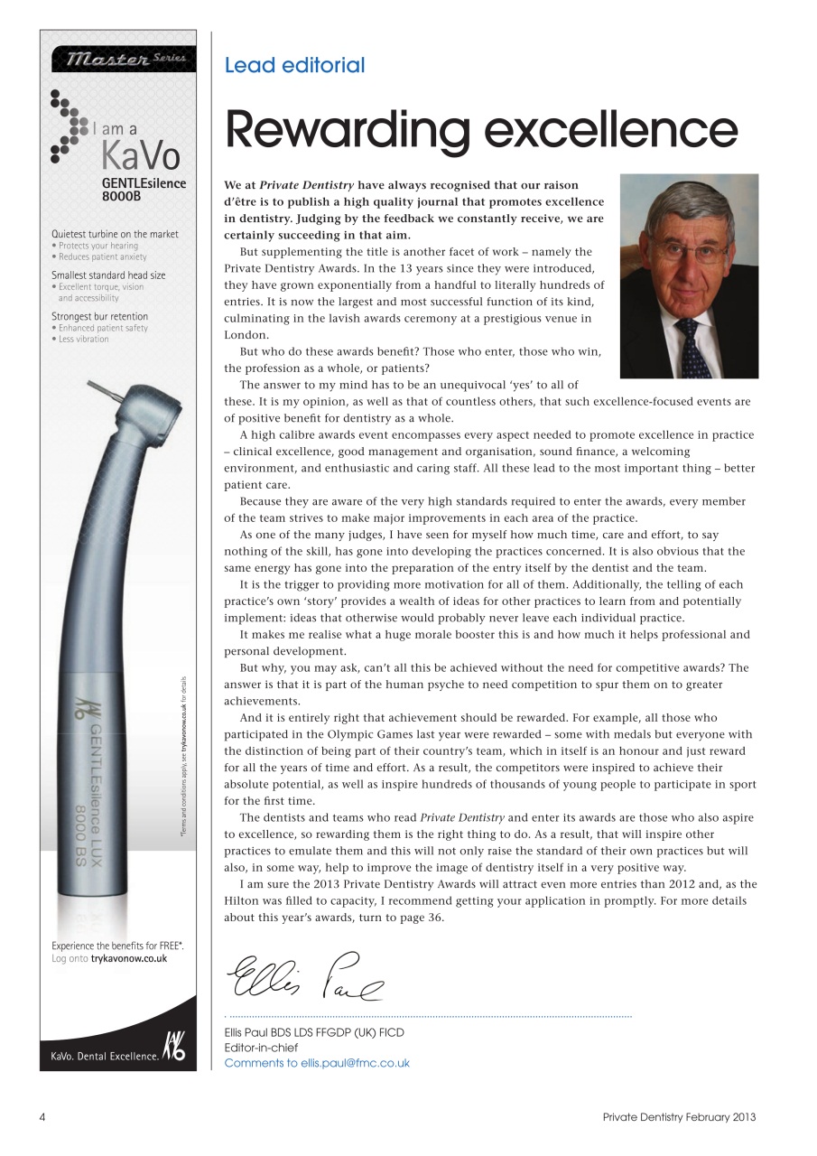 Private Dentistry Preview Pages