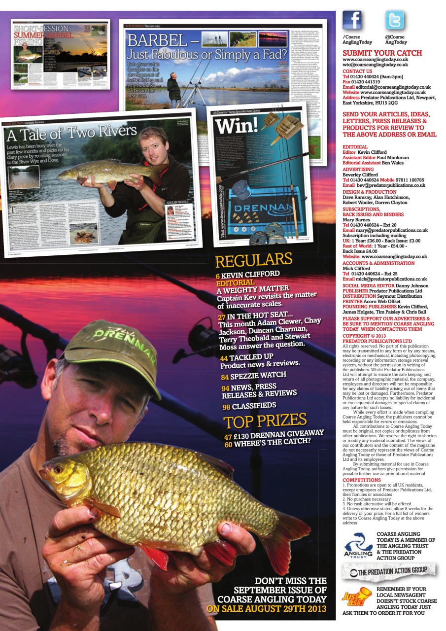 Coarse Angling Today Preview Pages