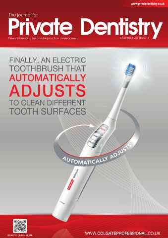 Private Dentistry issue April 2013 Volume 18 Number 4