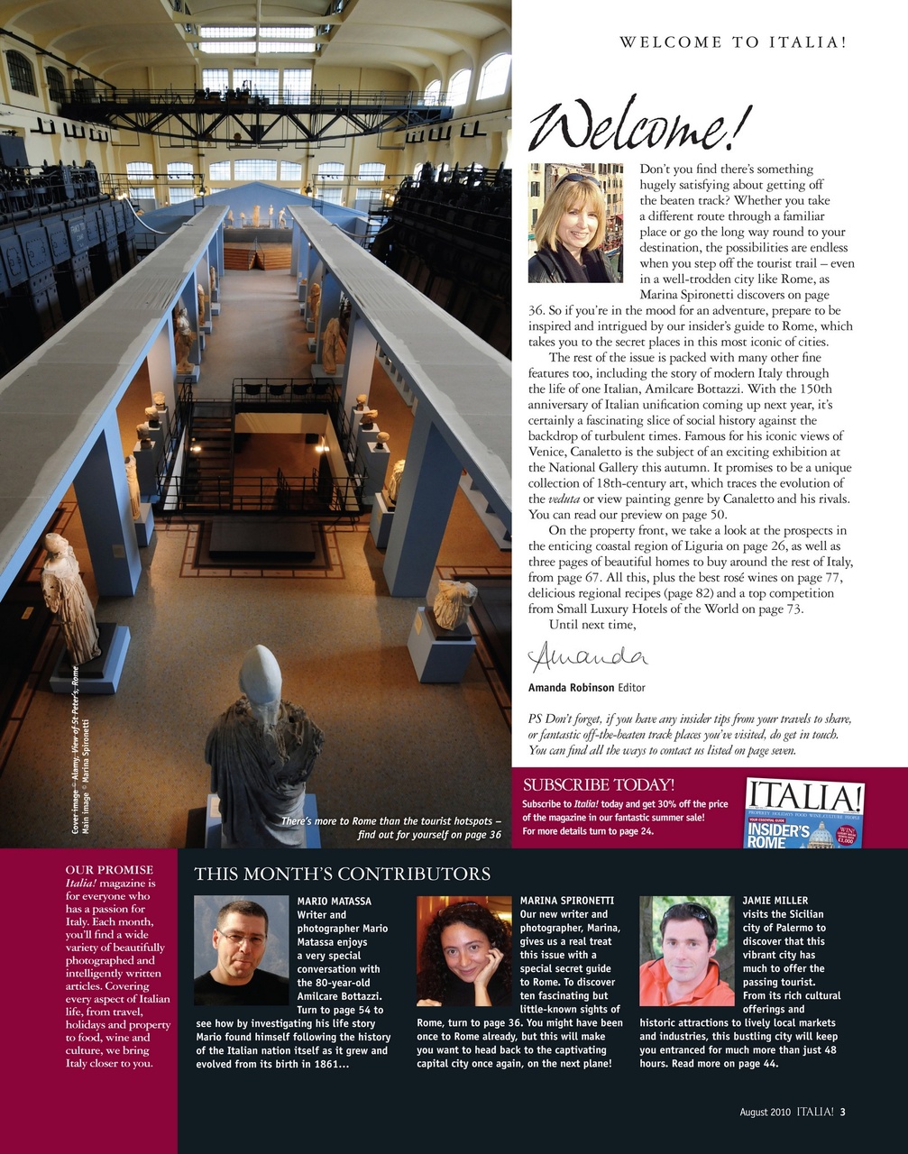 Italia! Preview Pages